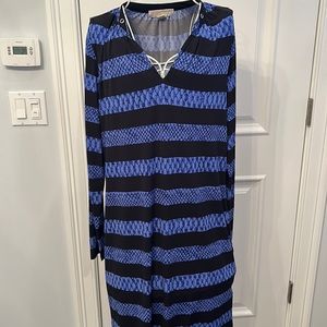 Woman’s blue, Michael Kors dress size large